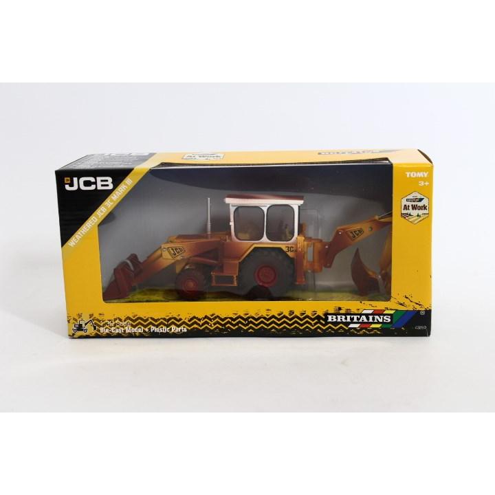 Tomy Britains rostiger Bagger JCB 3CMarkIII 43280