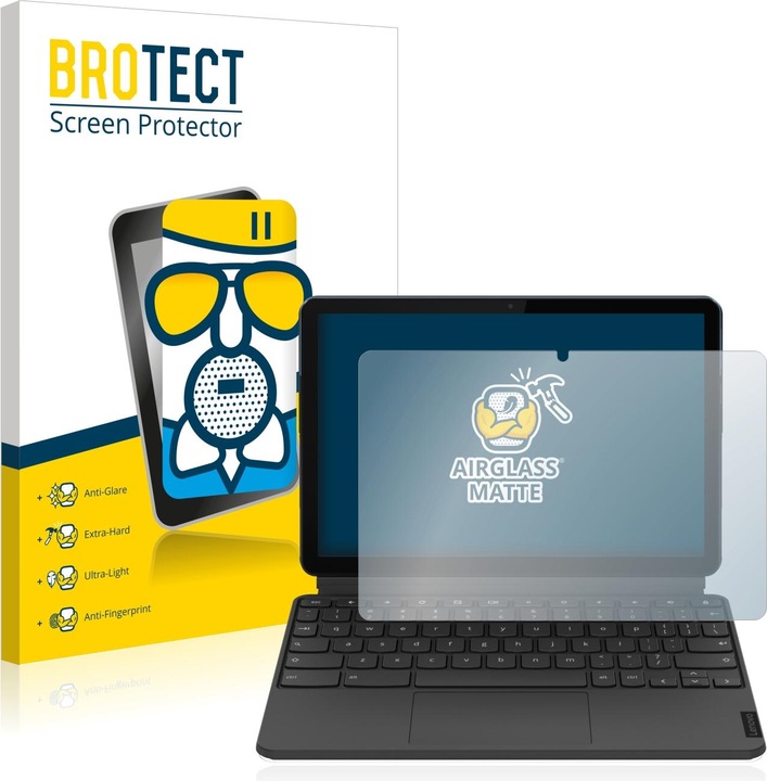 Produktbild BROTECT AirGlass Panzerglasfolie Matt (1 Stück, IdeaPad Duet Chromebook)