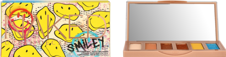 Actual product image Urban Decay Naked Smiley Eyeshadow Palette