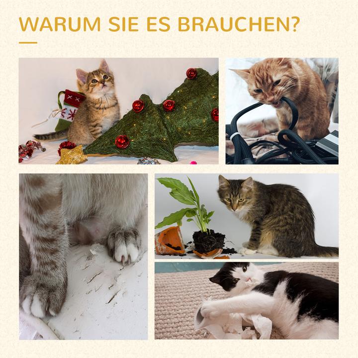 Image du produit Jamb Arbre à chat (109 cm, Blanc, Gris)