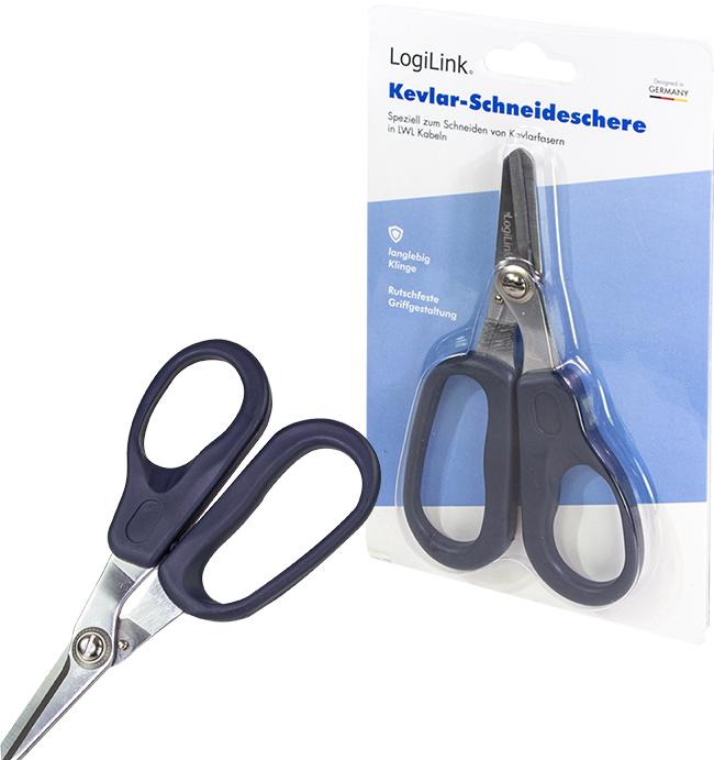 Image du produit LogiLink Cisaille pour fibres Kevlar dans les câbles à fibres optiques (14.80 cm)