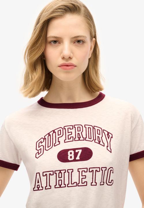 Produktbild Superdry Figurbetontes Athletic Essentials Ringer-T-Shirt (XL)
