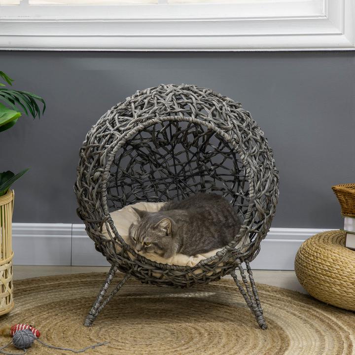 Immagine prodotto PawHut Cestino per gatti con cuscino (Gatto)