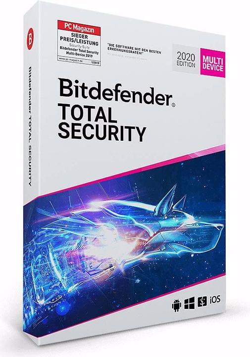 Produktbild Bitdefender Total Security 2020 (10 User, 36 Monate)
