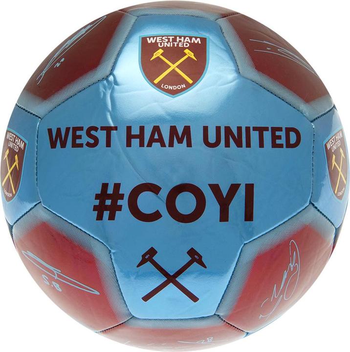 Produktbild West Ham United FC #COYI Unterschrift Fussball (5)