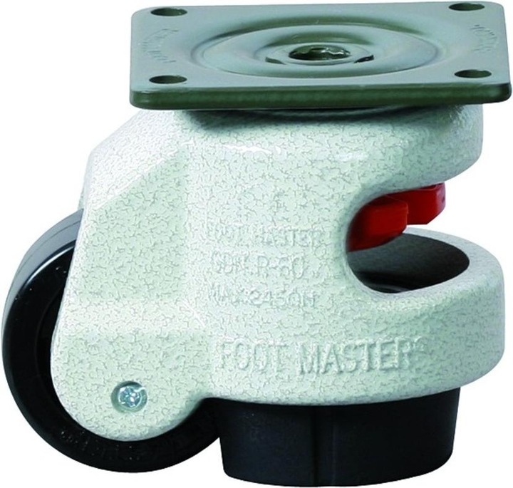 Tente Lifting rollers G-Dok with integrated leveling foot