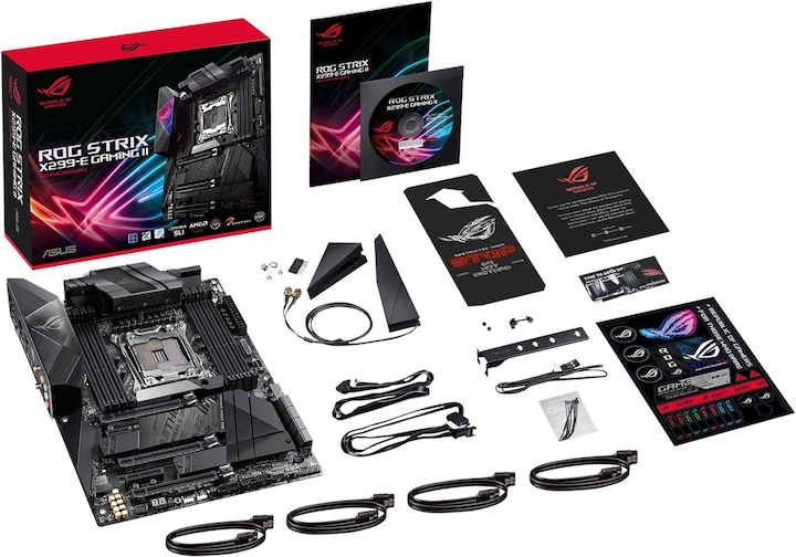 Produktbild ASUS ROG Strix X299-E Gaming II (LGA 2066, Intel X299 Express, E-ATX)