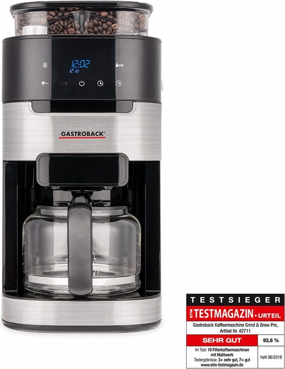 Image du produit Gastroback Grind&Brew Pro