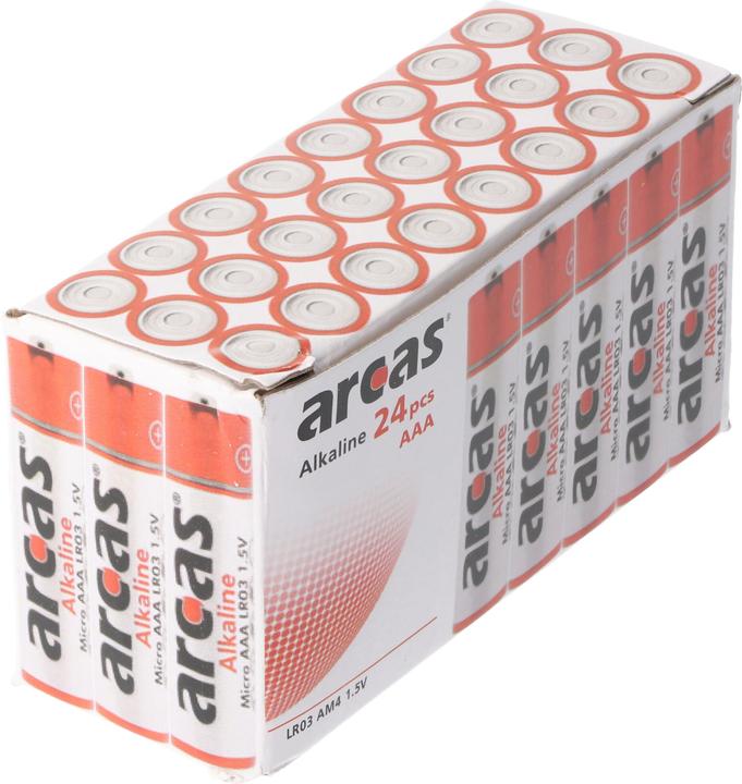 Produktbild Arcas Alkaline LR03 AAA Micro (24 Stk., AAA)
