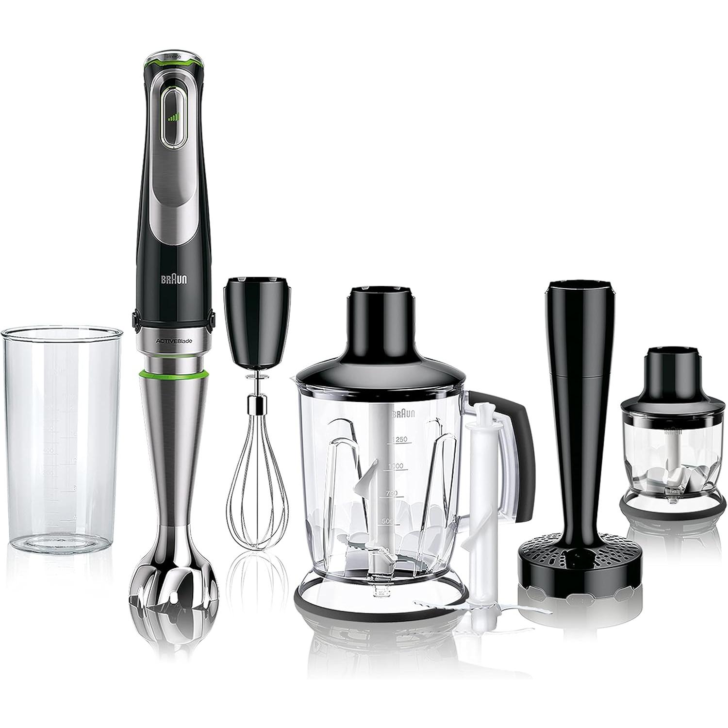 Braun Nero/Argento Mq9147x, Frullatore A Immersione,