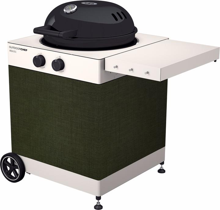 Actual product image Outdoorchef Arosa textile cladding Moss Green