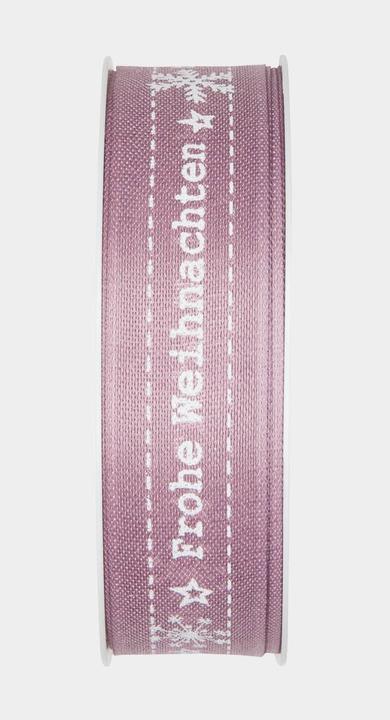 Produktbild Halbach Druckband Frohe Weihnachten, Geschenkband