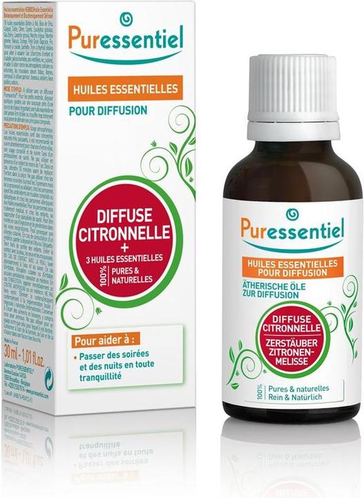 Puressentiel Diffuser Citronella Etherische Oliën voor Diffusie