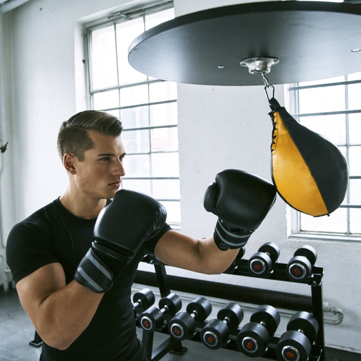 Image du produit Gyronetics Station de boxe avec sac de frappe et punching ball - 1149 (117 cm, 21 kg)