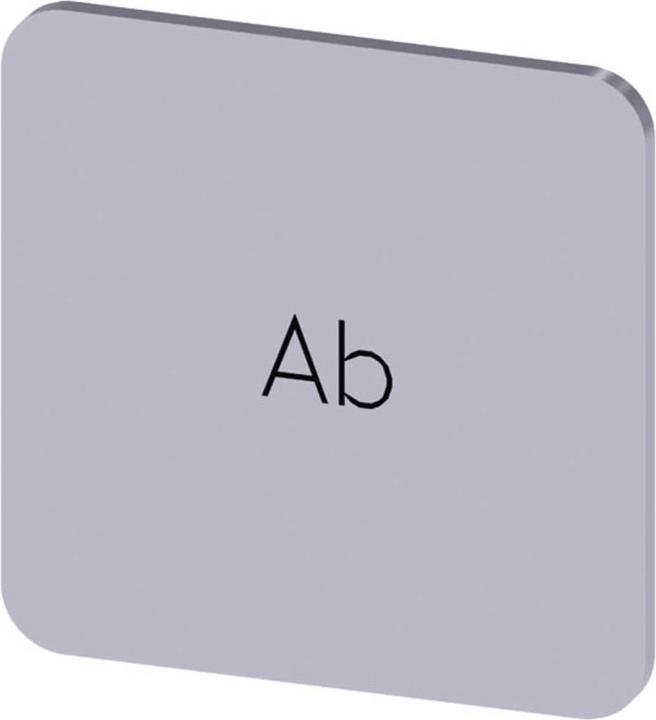 Produktbild Siemens Bezeichnungsschild