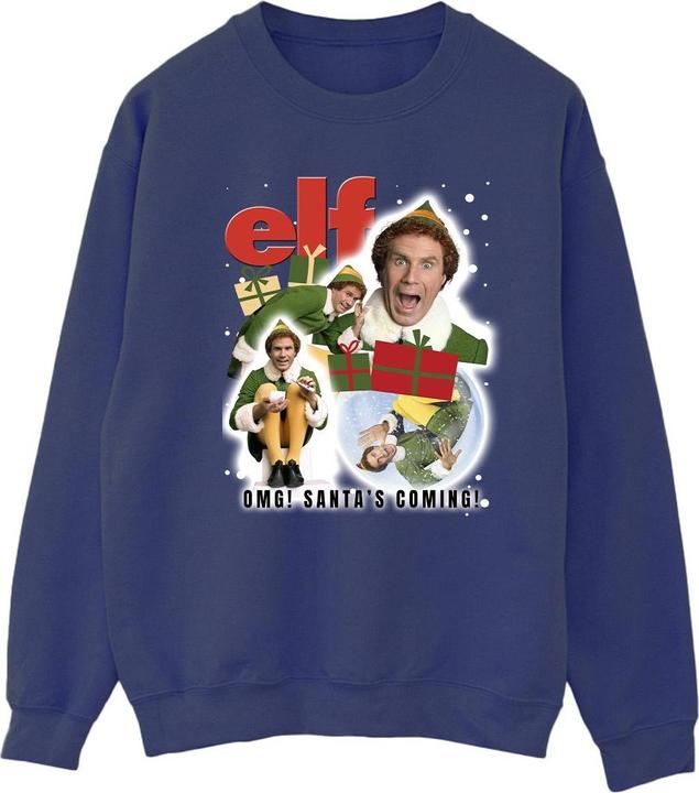 Elf Buddy Collage Sweatshirt (5XL)