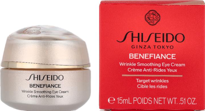 Immagine prodotto Shiseido Benefiance Wrinkle Smoothing Eye Crème (re) 15 ml (Crema per la cura degli occhi, 15 ml)