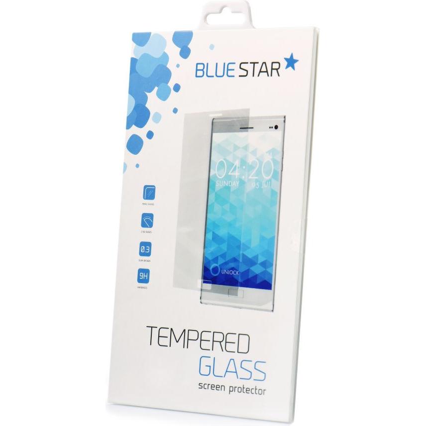 BlueStar Tempered Glass (1 Stück, Huawei P Smart (2019)), Smartphone Schutzfolie