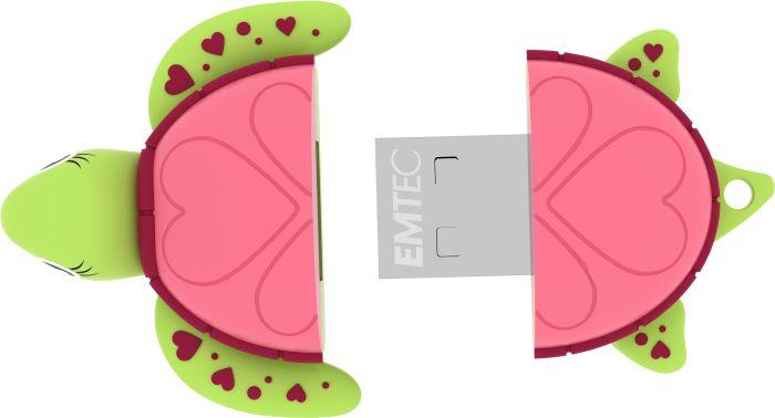 Actual product image Emtec M335 The Marine Range Lady Turtle (16 GB, USB-A)