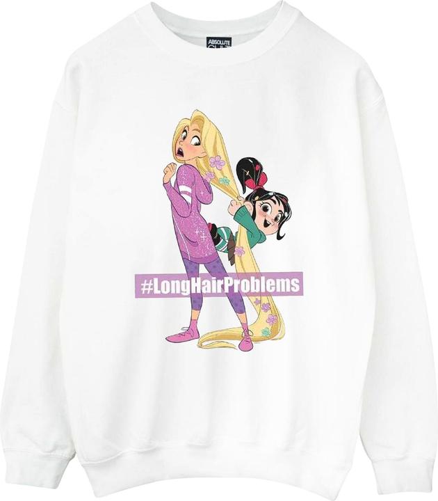 Actual product image Disney Boys Wreck It Ralph Rapunzel And Vanellope Sweatshirt (128)