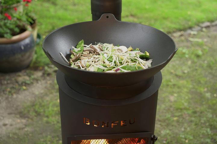Produktbild Bonfeu BonGiano LP Gartenkamin Schwarz
