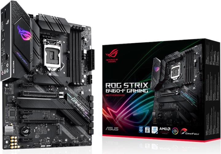 Produktbild ASUS ROG STRIX B460-F GAMING (LGA 1200, Intel B460, ATX)