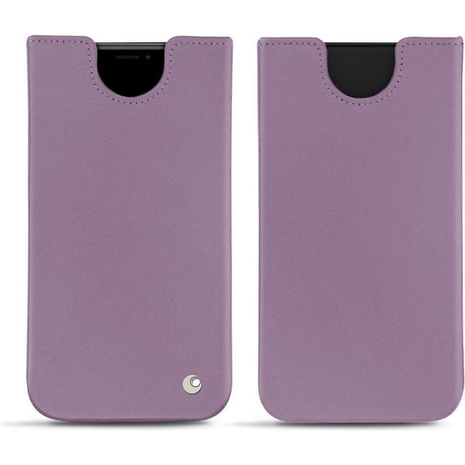 Noreve Lederschutzhülle (Apple iPhone XS Max), Smartphone Hülle, Violett
