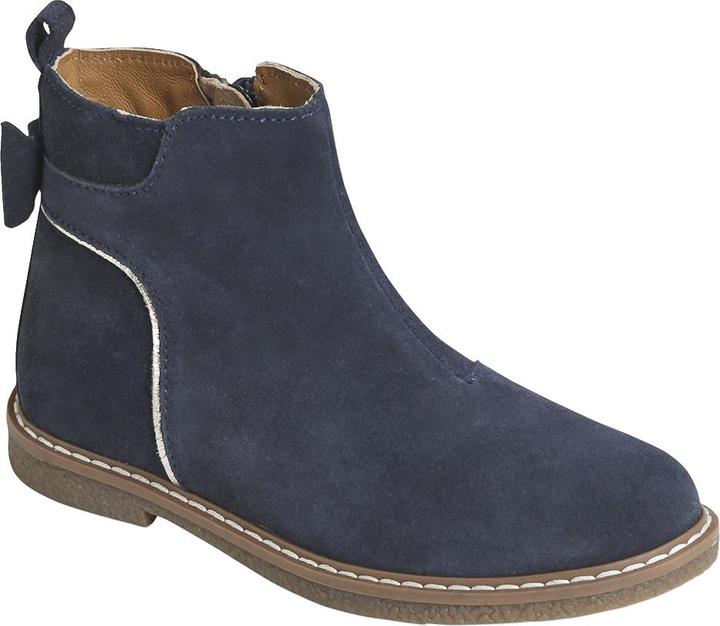 Image du produit Vertbaudet Mädchen Leder-Boots mit Zierschleife (37)