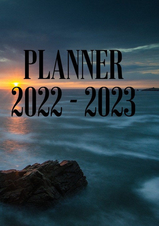 Produktbild Terminplaner Jahreskalender 2022 - 2023, Terminkalender DIN A5, Taschenbuch und Hardcover (A5)