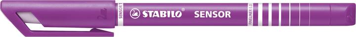 Immagine prodotto STABILO SENSOR F Finliner con affilatore a molla (Purple, 1 x)