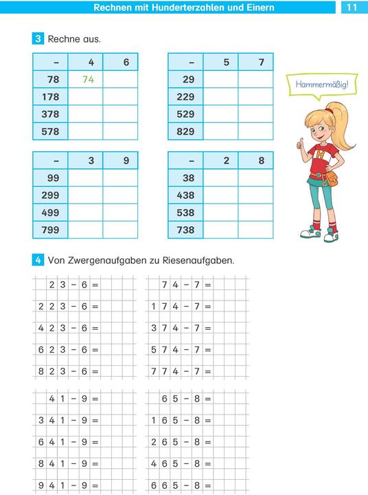 Produktbild Die Mathe-Helden Das grosse Übungsbuch für Mathe-Helden 3. Klasse (Deutsch, Barbara/Gessner, Gessner, Holger, 2018)