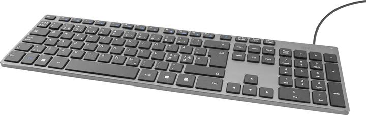 Actual product image Deltaco TB-801 - keyboard - QWERTY - P (Eng. Int., Cable)