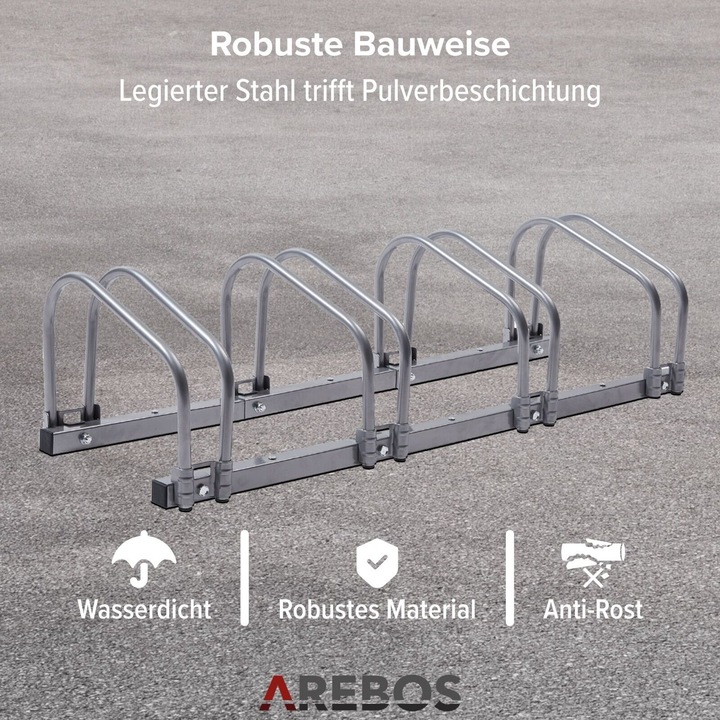 Actual product image Arebos Bicycle stand