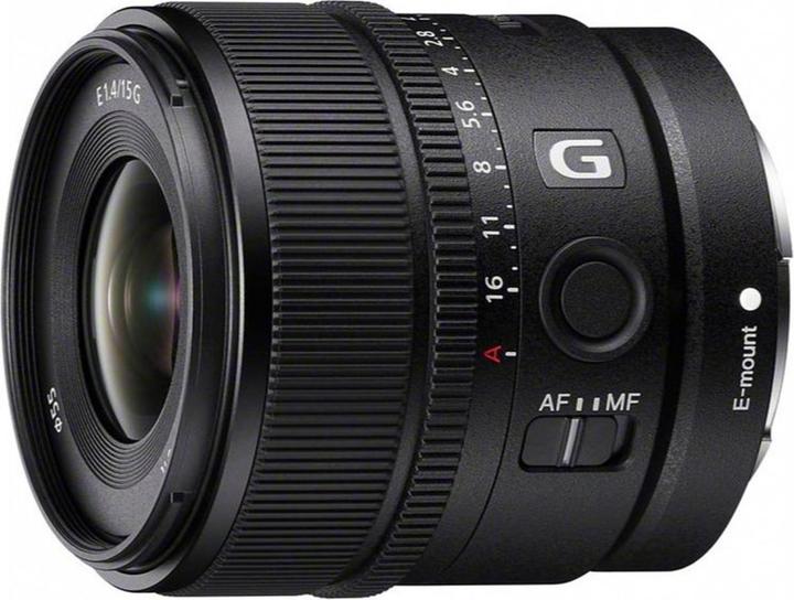 Immagine prodotto Sony E 15mm f/1.4 G (Sony E, APS-C / DX)