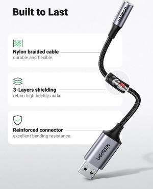 Image du produit Ugreen CM477 (Adaptateur jack)