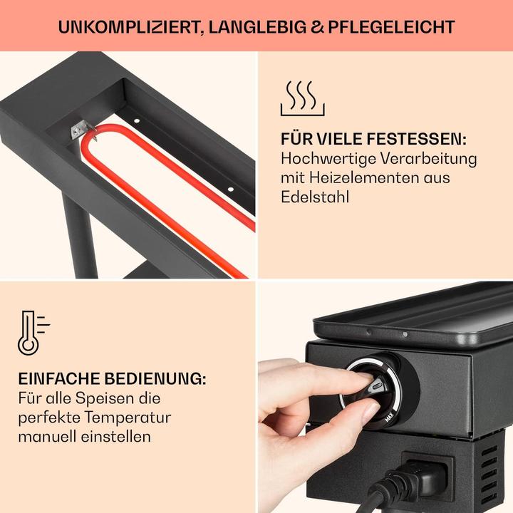 Image du produit Klarstein Peak - Raclette avec grill