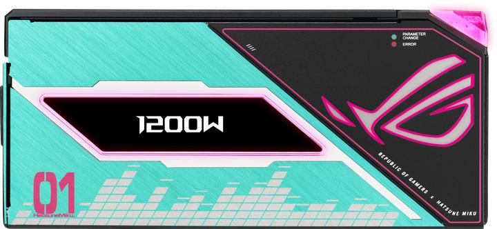 Actual product image ASUS ROG Thor Platinum III Hatsune Miku Edition (1200 W)
