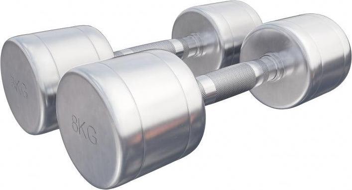 Image du produit Gorilla Sports Haltères chromés (2 x 8 kg)