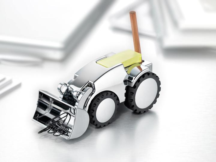 Produktbild Troika DIGGER Büroklammernhalter Multifunktions, grau/schwarz (1 x)