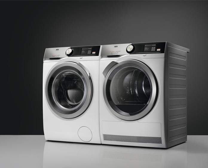 Actual product image AEG Tro T9DE98685 A+++ wh (8 kg, Left)