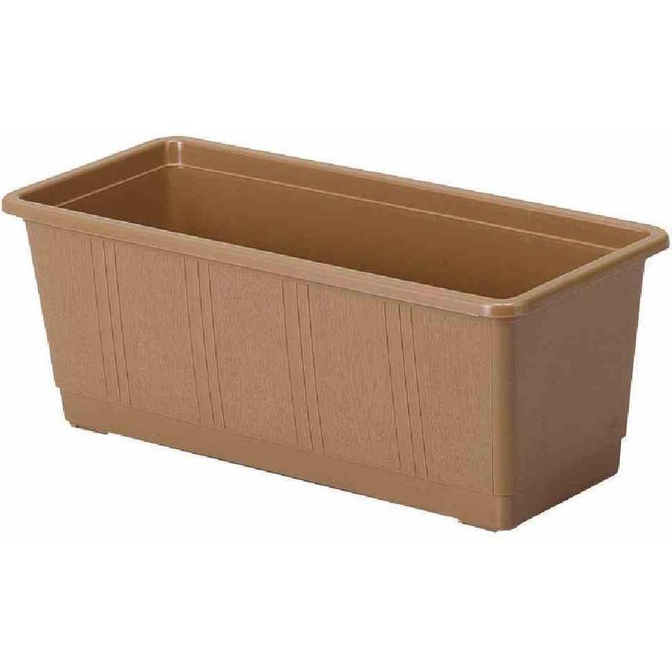 Geli, Blumentopf, Blumenkasten Standard Kunststoff 100x17x14 cm terracotta (18.50 cm)