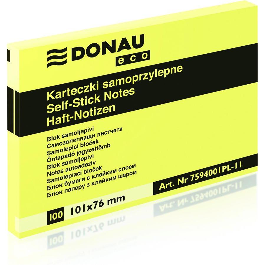 Donau, Haftnotiz, NOTES SPRZYL 76X101/100K DON ECO ZOL FOL A'1