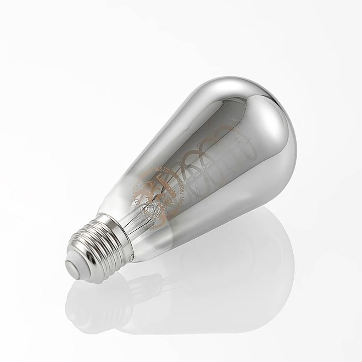 Produktbild Lucande LED-Lampe E27 ST64 4W 2.200K dimmbar titan (E27, 60 lm)
