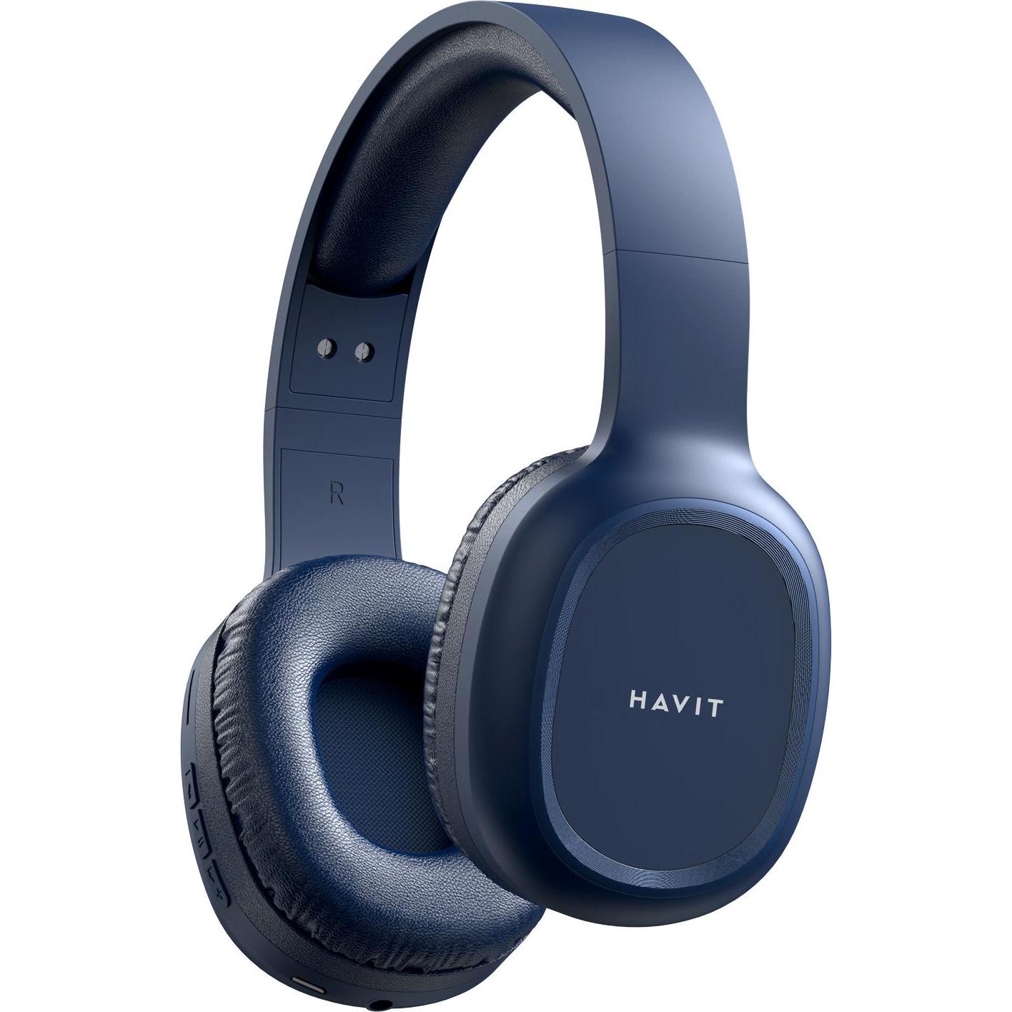 Havit Wireless gaming headphones H2590BT PRO blue (Kabellos), Gaming Headset, Blau