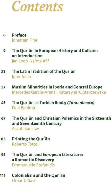 Immagine prodotto The European Quran (Inglese, Jan Loop, Museo del Mondo di Vienna, Naima Afif, 2024)