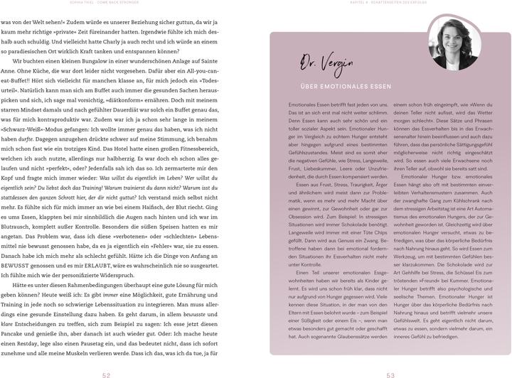 Produktbild Come back stronger (Deutsch, Sophia Thiel, 2021)