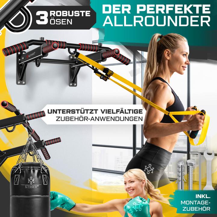 Actual product image Kesser Pull-up Bar Red