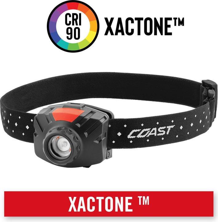 Image du produit Coast Lampe frontale FL60R (455 lumens) - en boîte cadeau (450 lm)