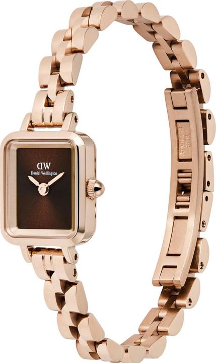 Actual product image Daniel Wellington Quadro Mini Arch 3-link Amber Sunray Rose Gold (Analogue wristwatch)