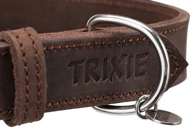 Actual product image Trixie Rustic fat leather collar (M, Dog, Dog sport)